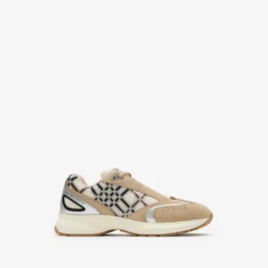 Nylon, Suede and Leather Eclipse Sneakers