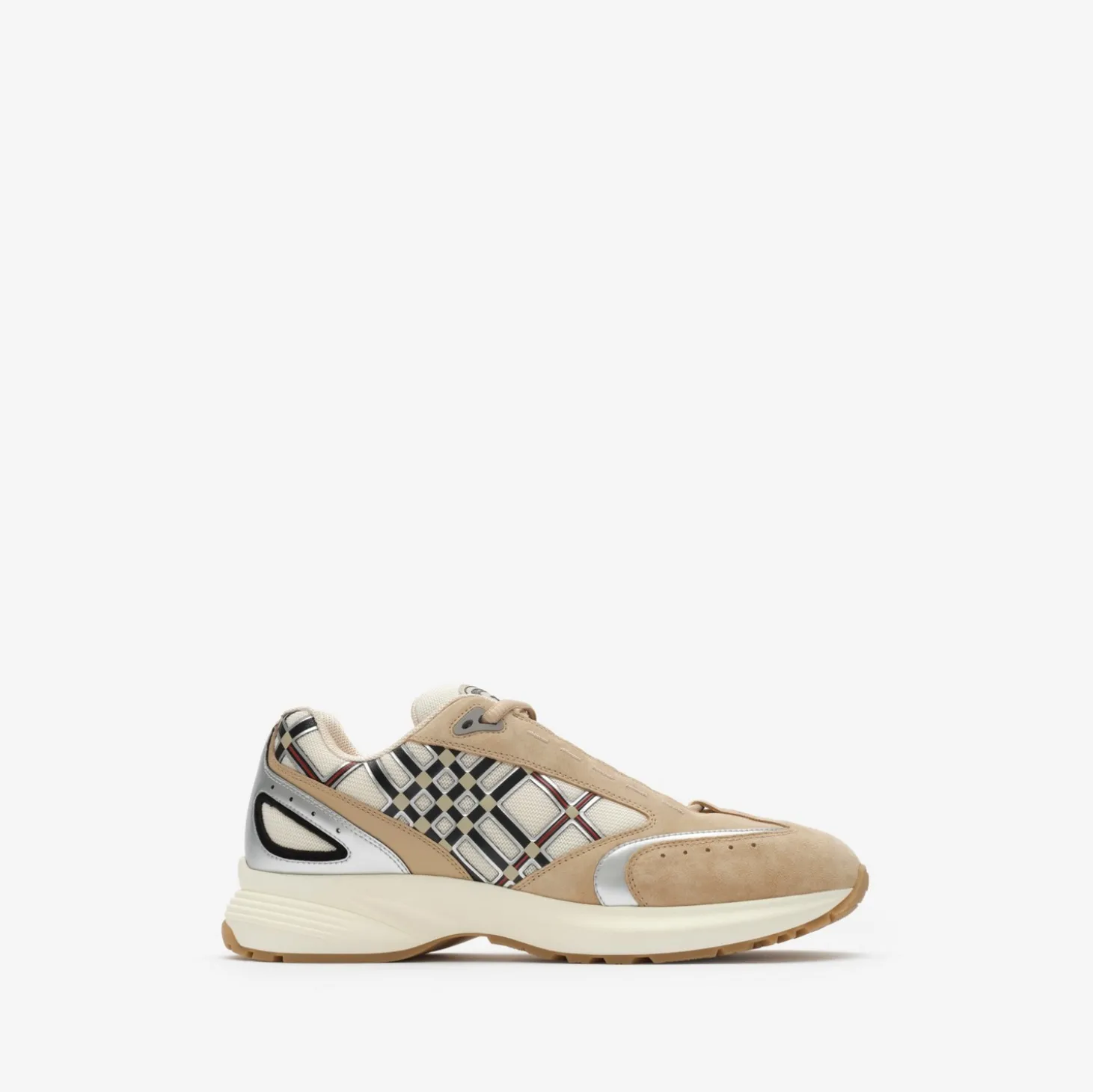 Nylon, Suede and Leather Eclipse Sneakers