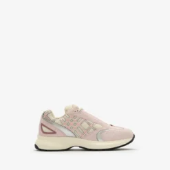Nylon, Suede and Leather Eclipse Sneakers