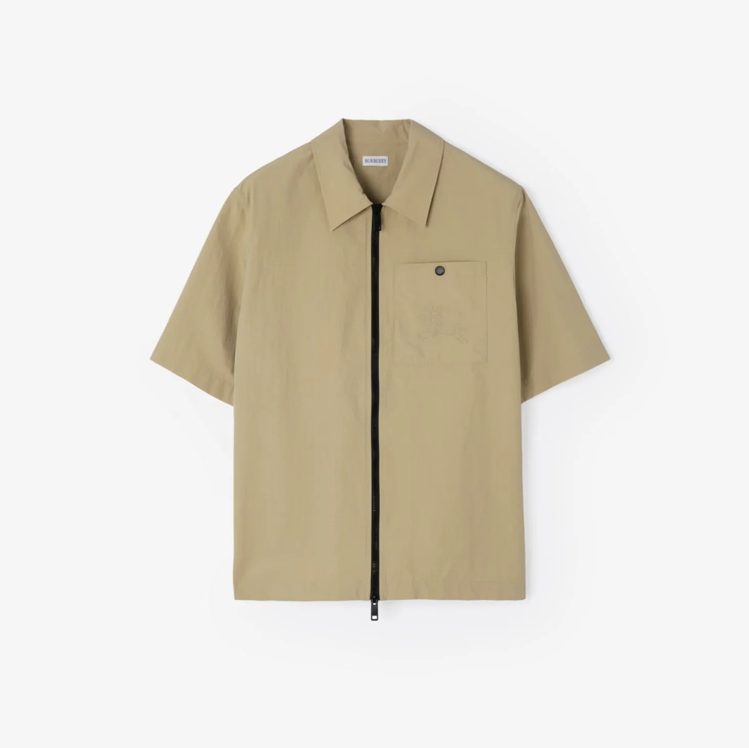 Nylon Zip Overshirt