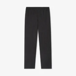 Pinstriped Wool Track Pants