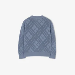 Pointelle Knit Cotton Cardigan
