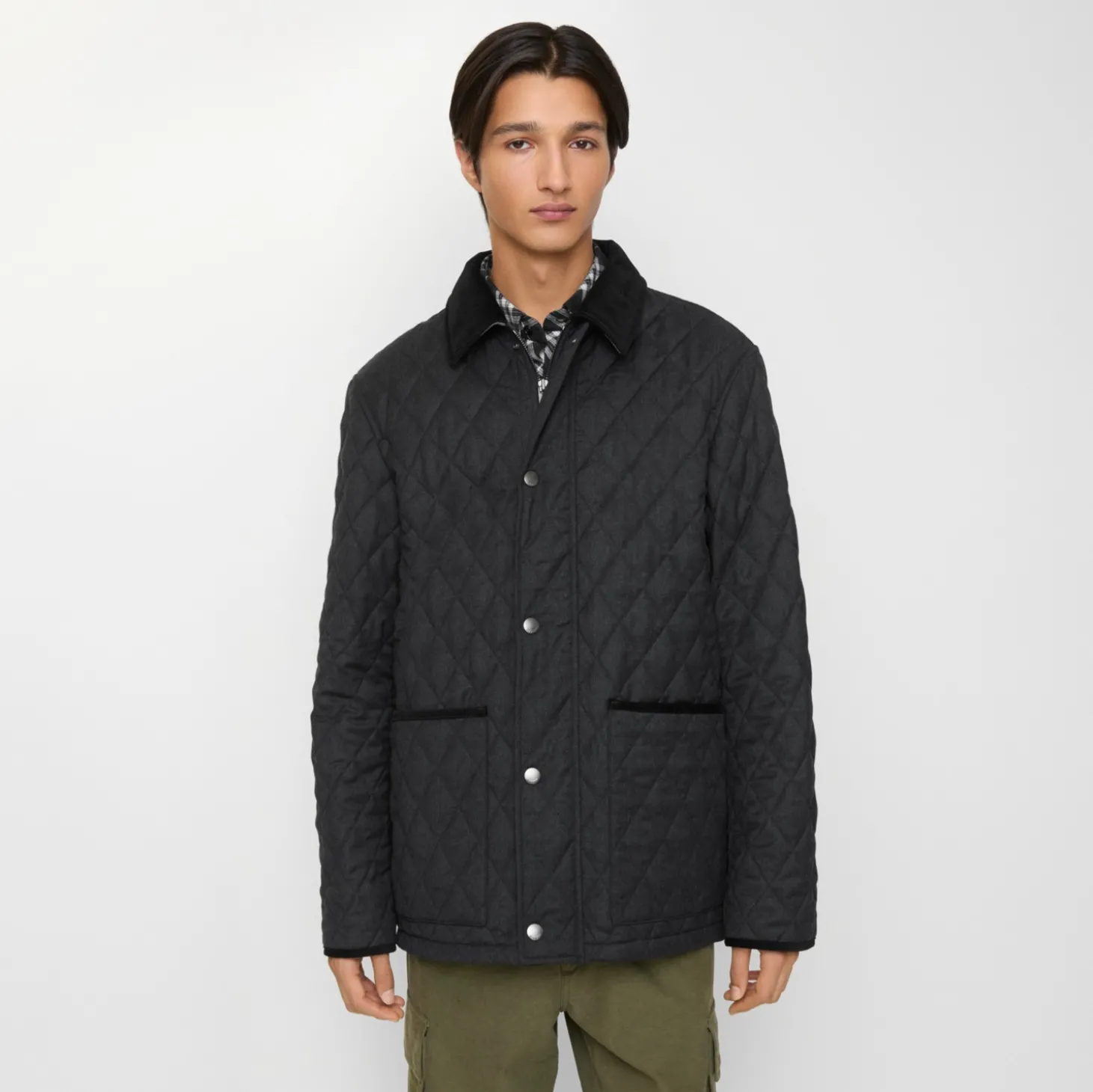 Quilted Nylon Haddington Jacket