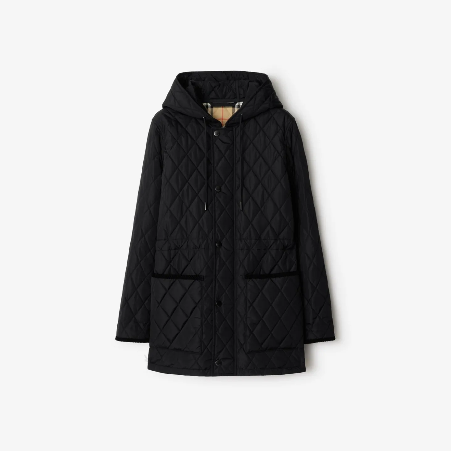 Quilted Nylon Parka