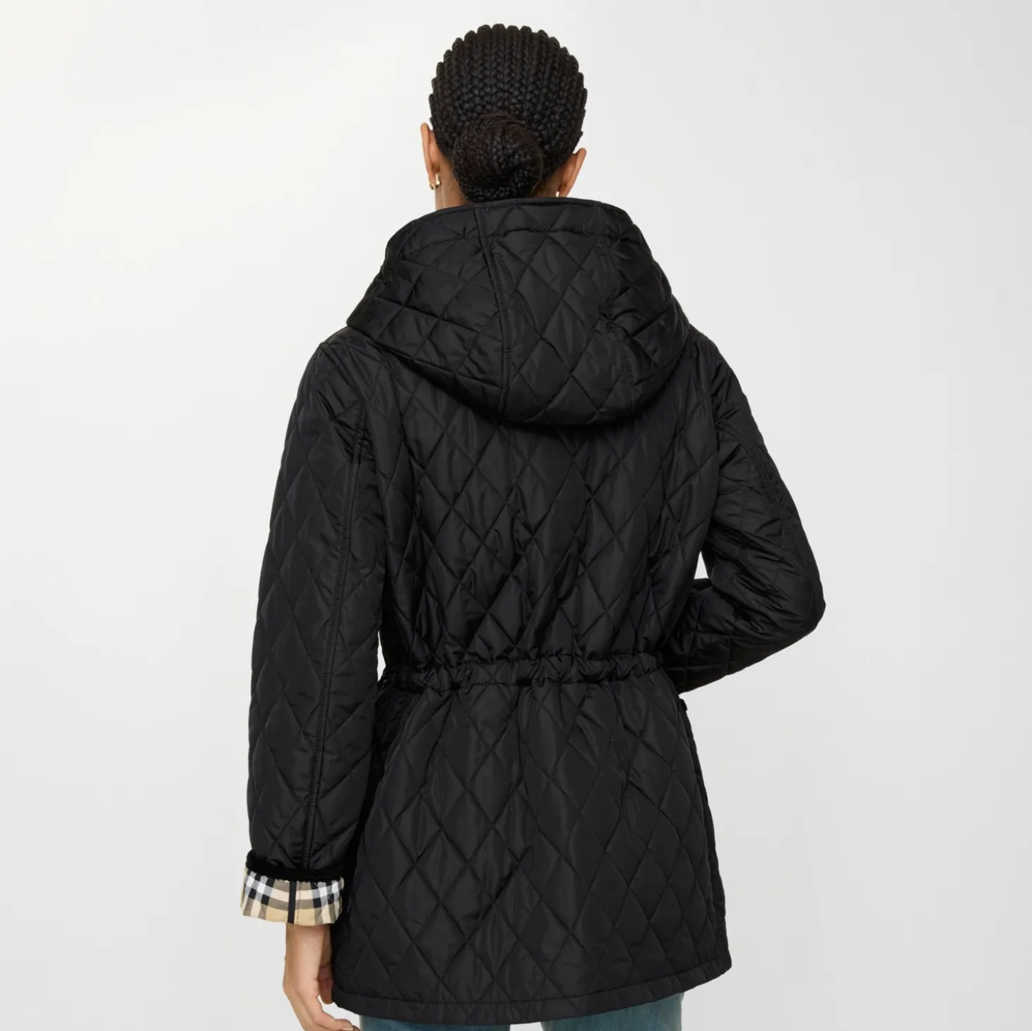 Quilted Nylon Parka