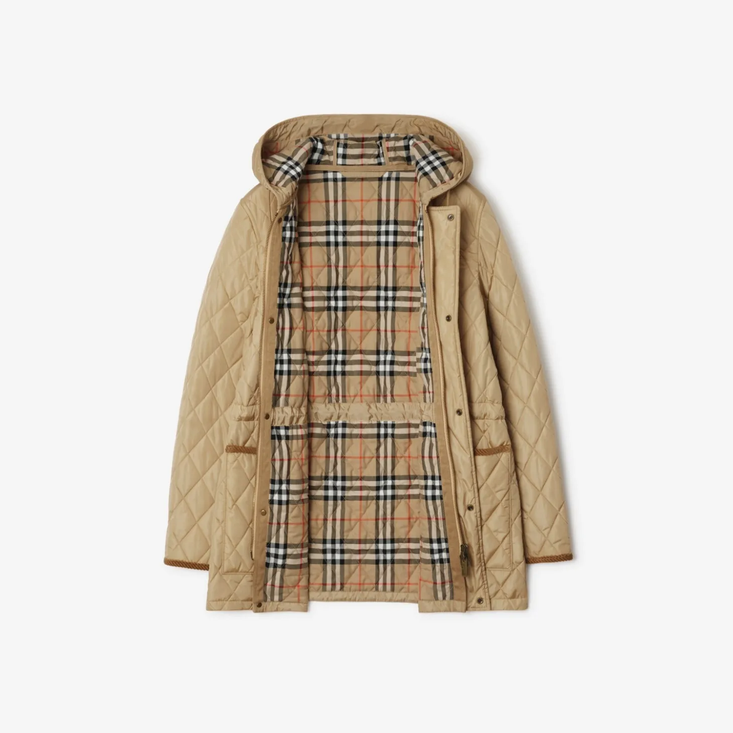 Quilted Nylon Parka