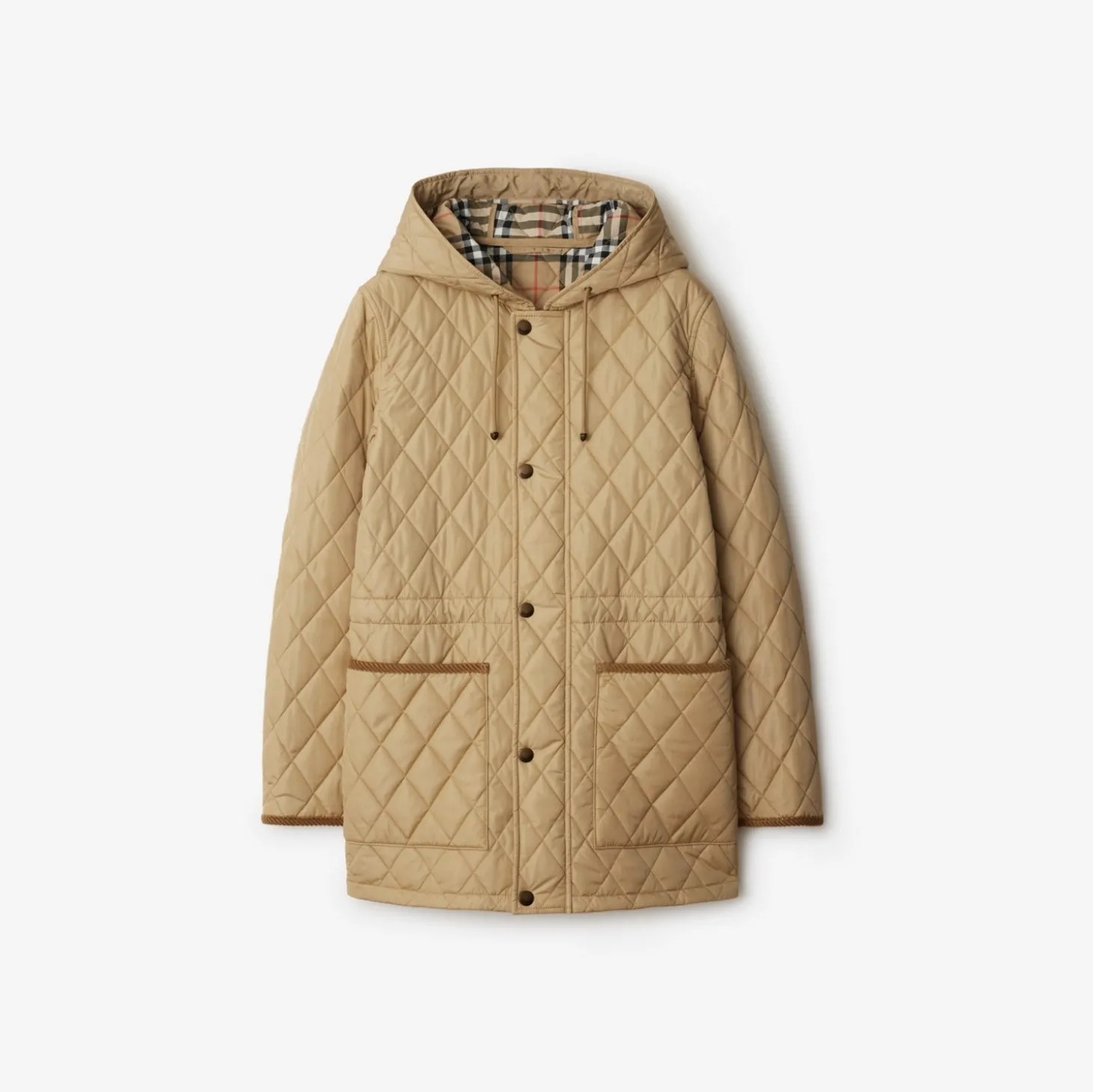 Quilted Nylon Parka