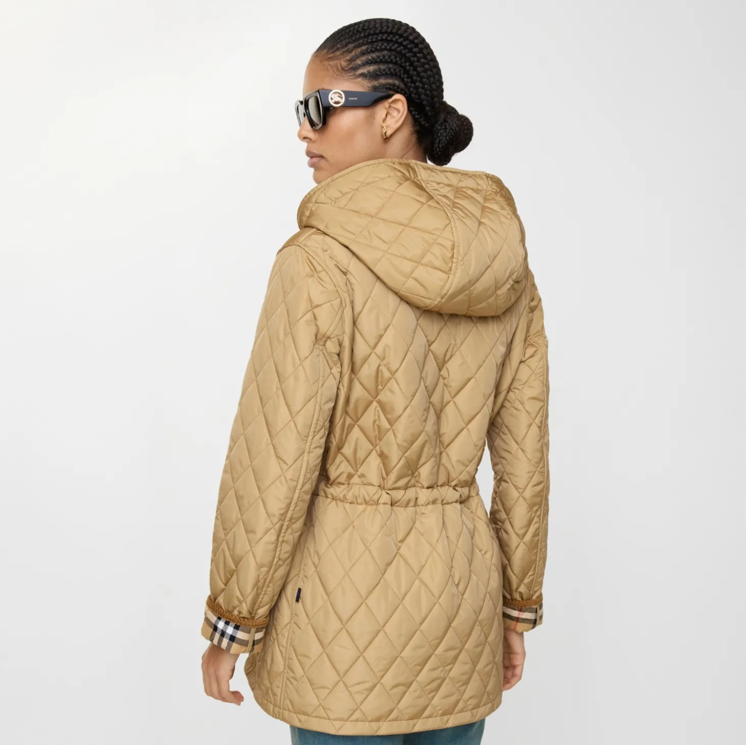 Quilted Nylon Parka