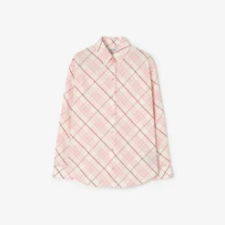 Relaxed Fit Check Cotton Shirt