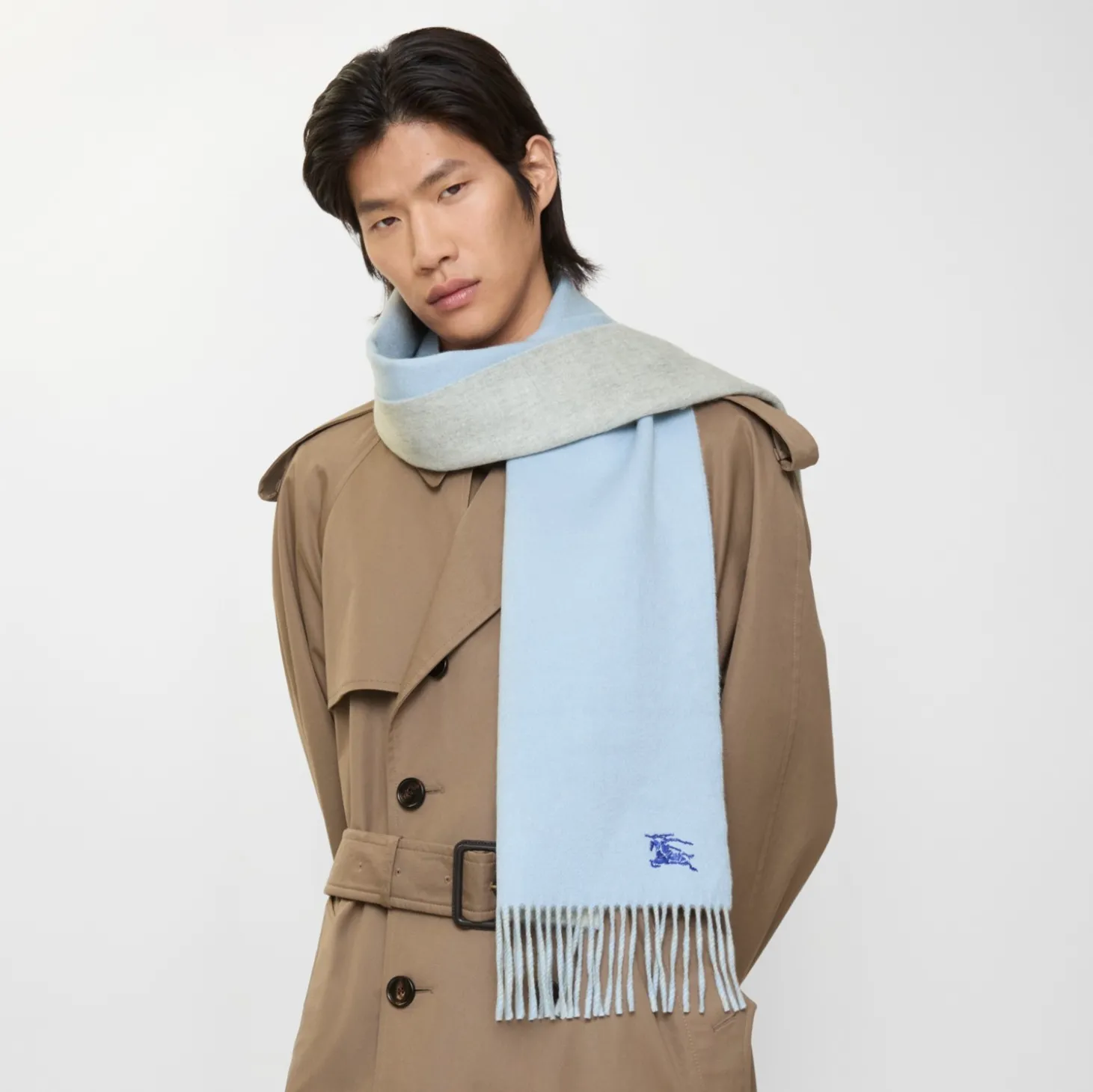 Reversible Cashmere Scarf
