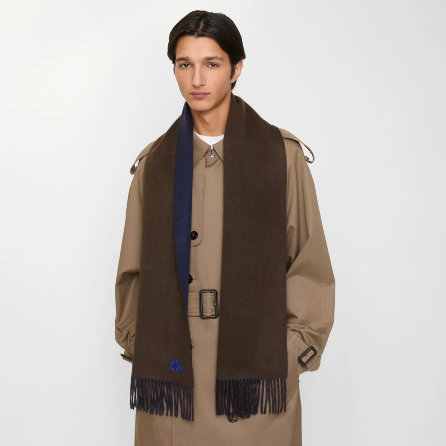 Reversible Cashmere Scarf