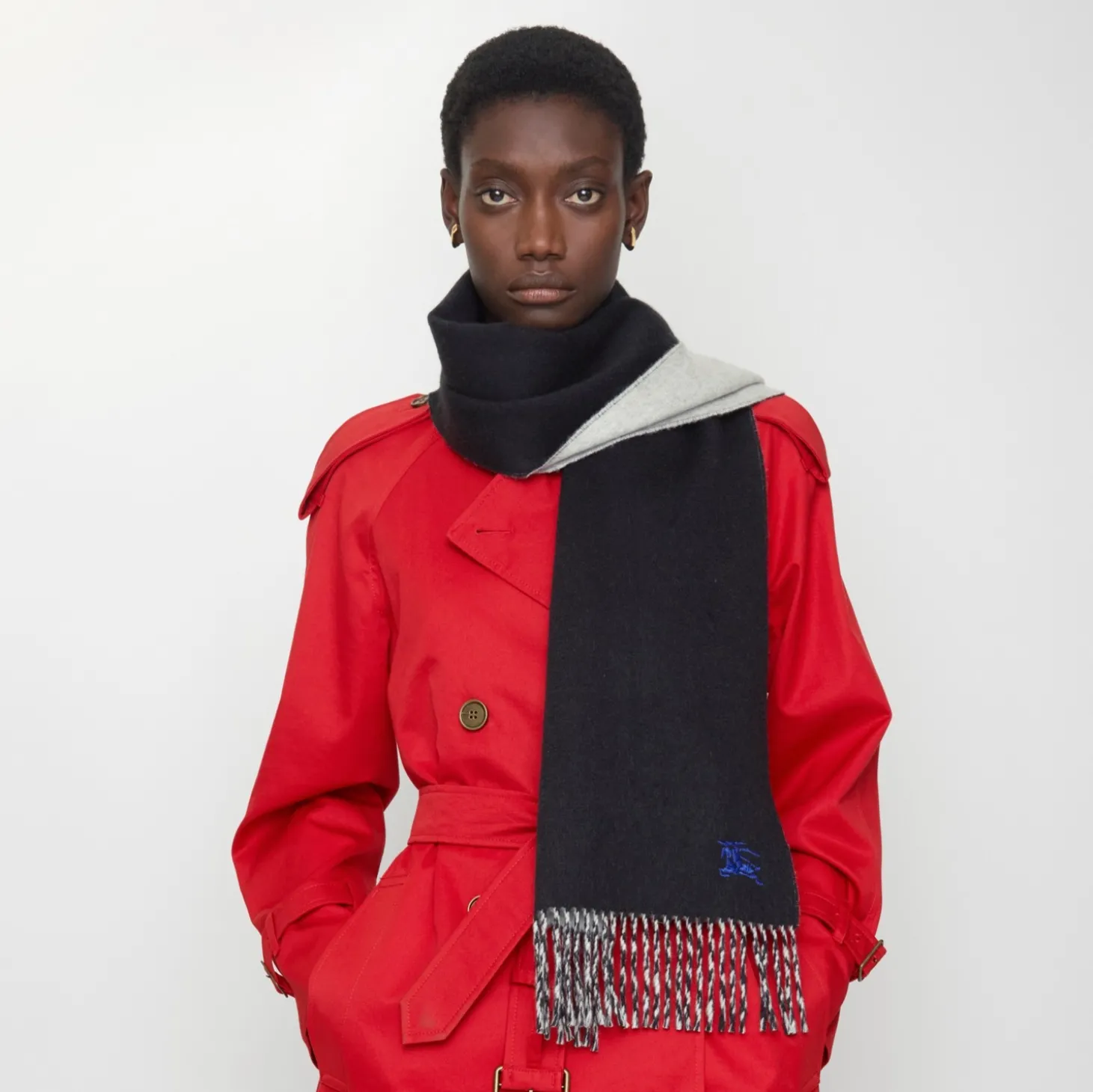 Reversible Cashmere Scarf