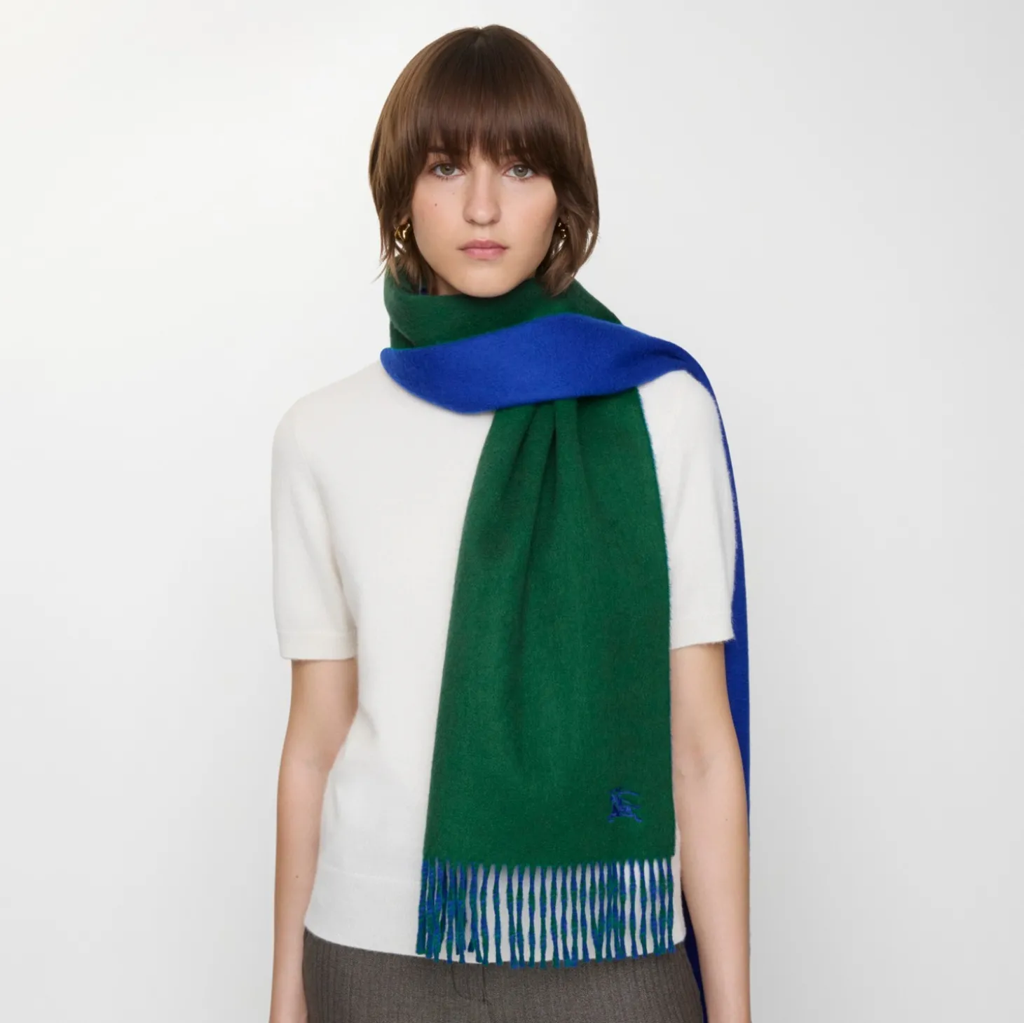 Reversible Cashmere Scarf