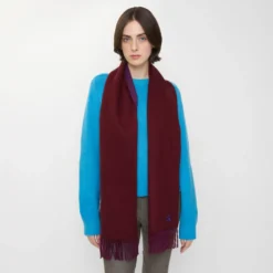Reversible Cashmere Scarf