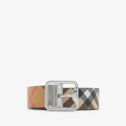 Reversible Check B Buckle Belt