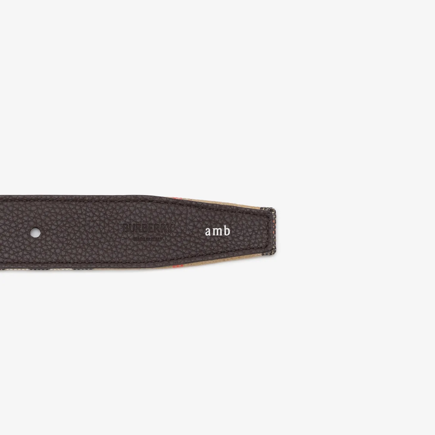 Reversible Check Bloomsbury Belt