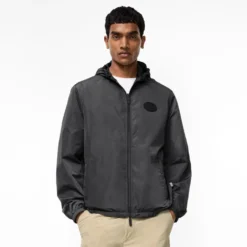Reversible Check Newport Hooded Jacket