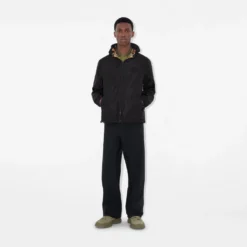 Reversible Check Newport Hooded Jacket