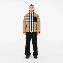 Reversible Check Puffer Jacket
