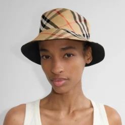 Reversible Gabardine Bucket Hat