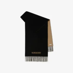 Reversible Knight Cashmere Scarf