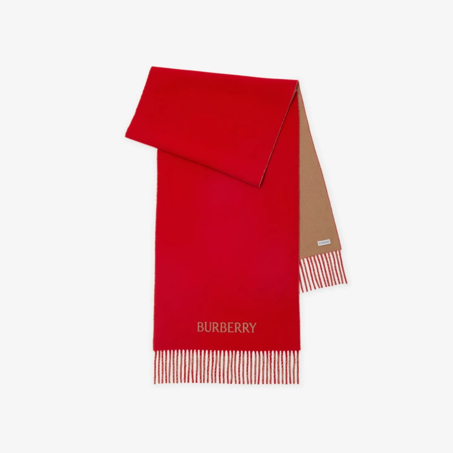 Reversible Knight Cashmere Scarf