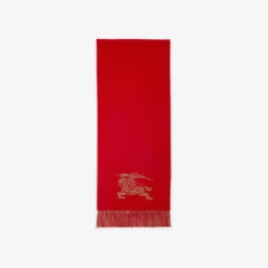Reversible Knight Cashmere Scarf