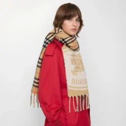 Reversible Knight Stamp Scarf