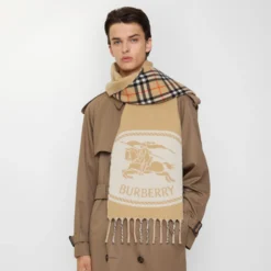 Reversible Knight Stamp Scarf