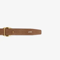 Reversible Leather Knight Stamp Belt​
