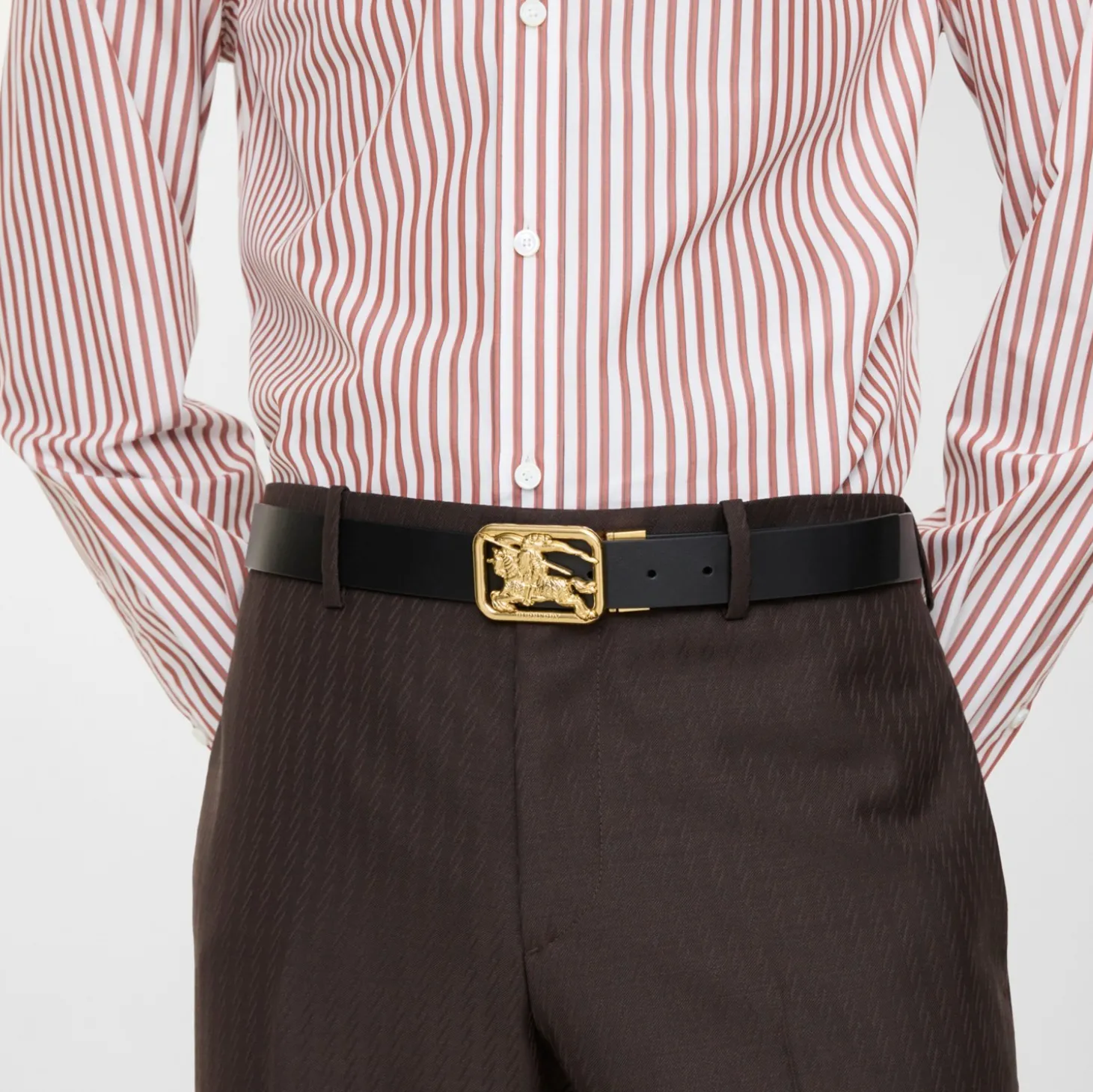 Reversible Leather Rider Belt