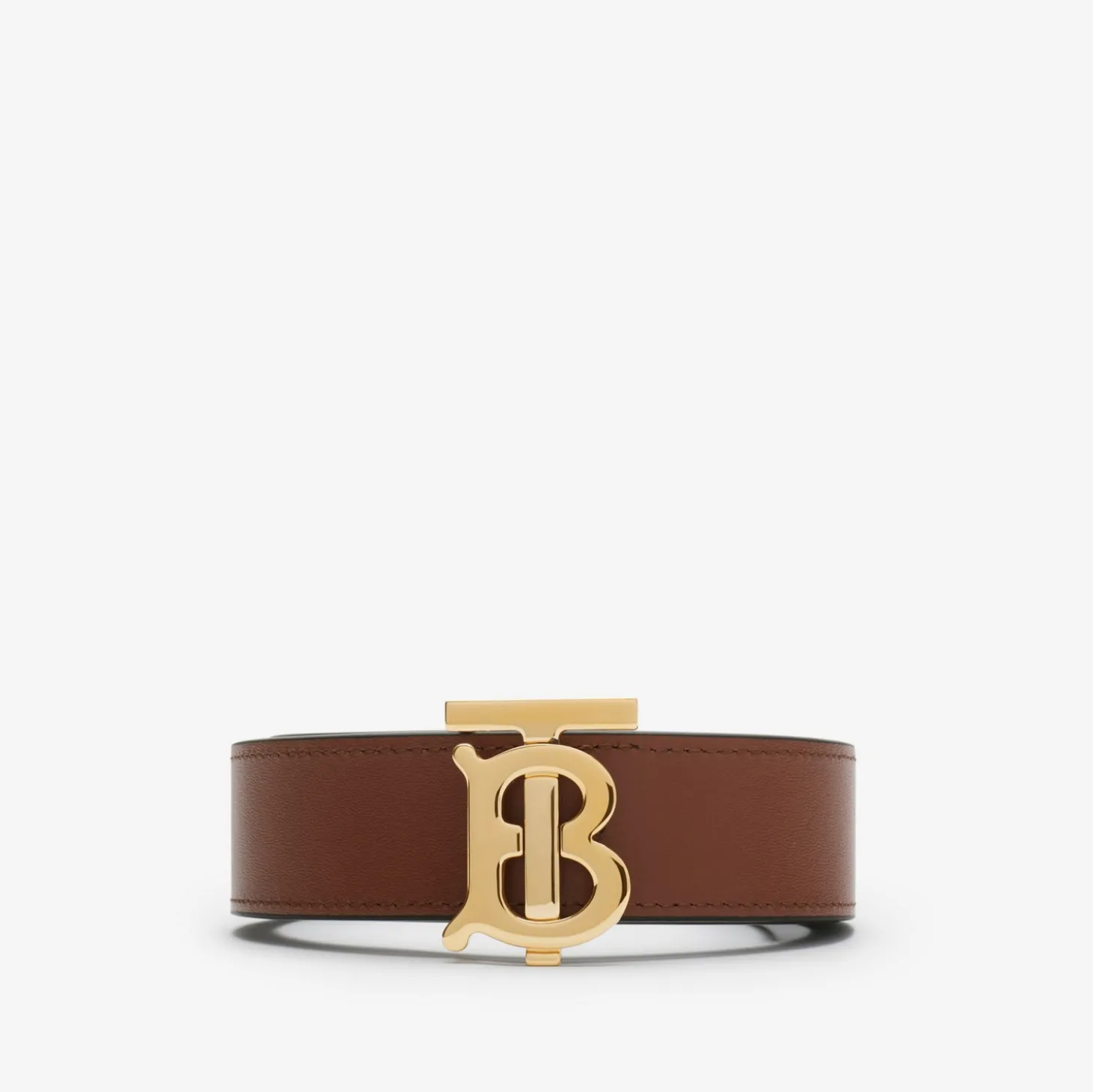 Reversible Leather TB Belt