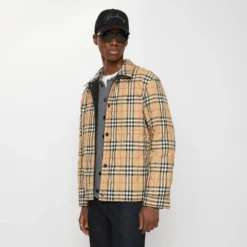 Reversible Quilted Nylon Overshirt