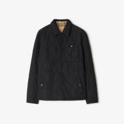 Reversible Quilted Nylon Overshirt