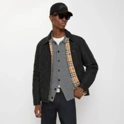 Reversible Quilted Nylon Overshirt