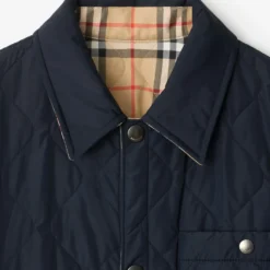 Reversible Quilted Nylon Overshirt