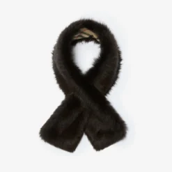 Reversible Shearling Scarf