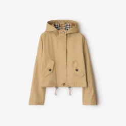 Short Gabardine Parka