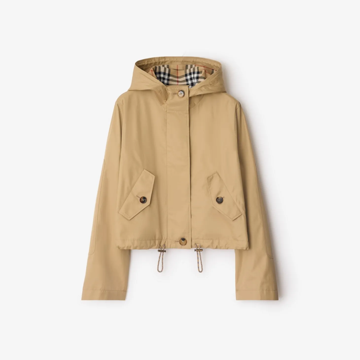 Short Gabardine Parka