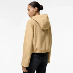 Short Gabardine Parka