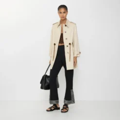 Short Gabardine Stonehaven Car Coat