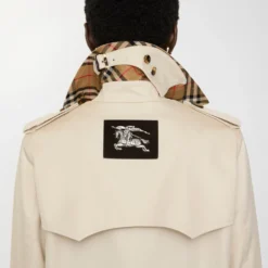 Short Gabardine Summerside Trench Coat​
