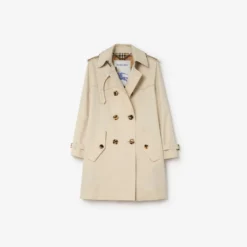 Short Gabardine Summerside Trench Coat​