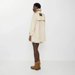 Short Gabardine Summerside Trench Coat​