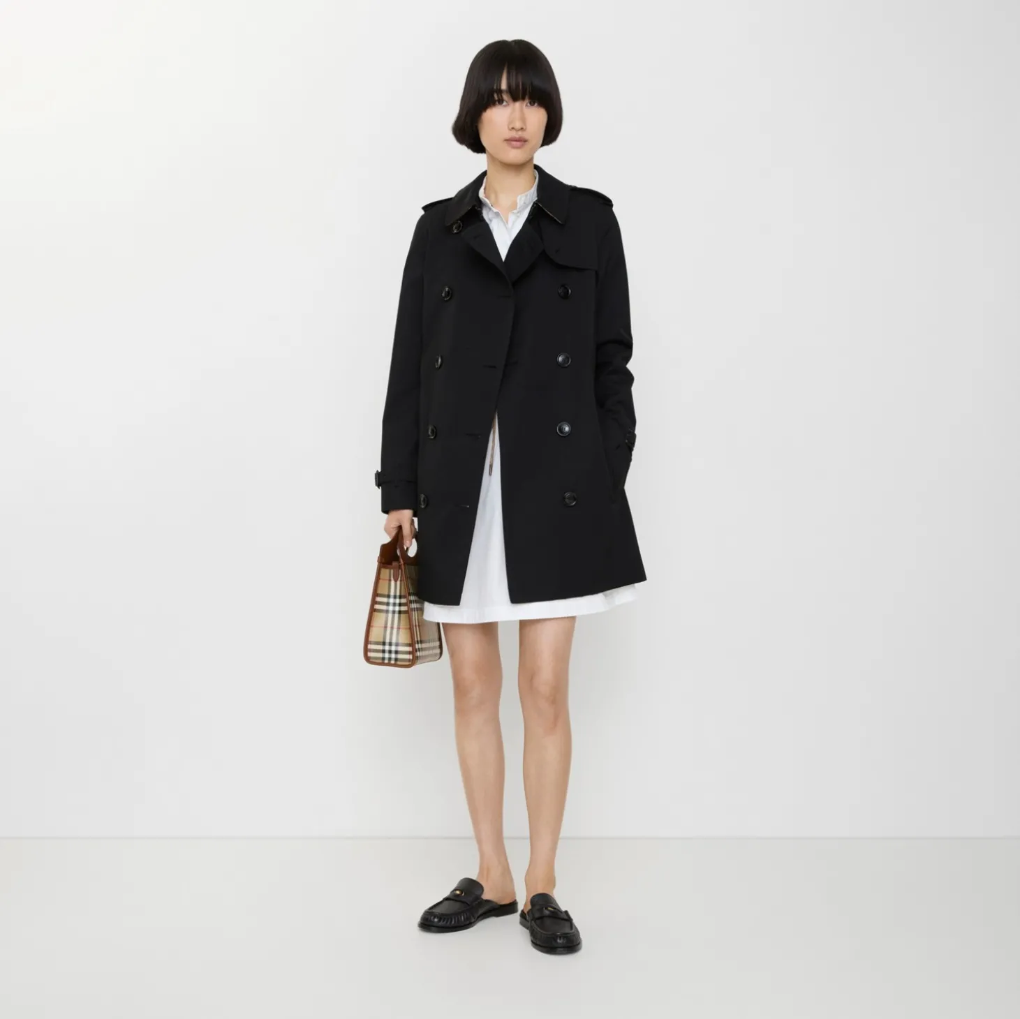 Short Kensington Heritage Trench Coat