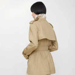 Short Lightweight Cotton Belgravia Trench Coat​