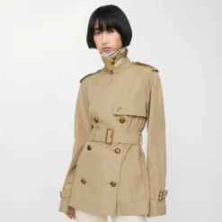 Short Lightweight Cotton Belgravia Trench Coat​