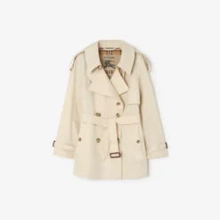 Short Tropical Gabardine Fitzrovia Trench Coat