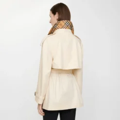 Short Tropical Gabardine Fitzrovia Trench Coat