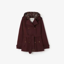 Short Tropical Gabardine Foxfield Trench Coat